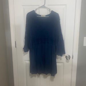 indigo soul navy blue dress